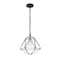 Z-Lite Geo 1 Light Mini Pendant, Matte Black 918MP-MB-CH - alternate 2